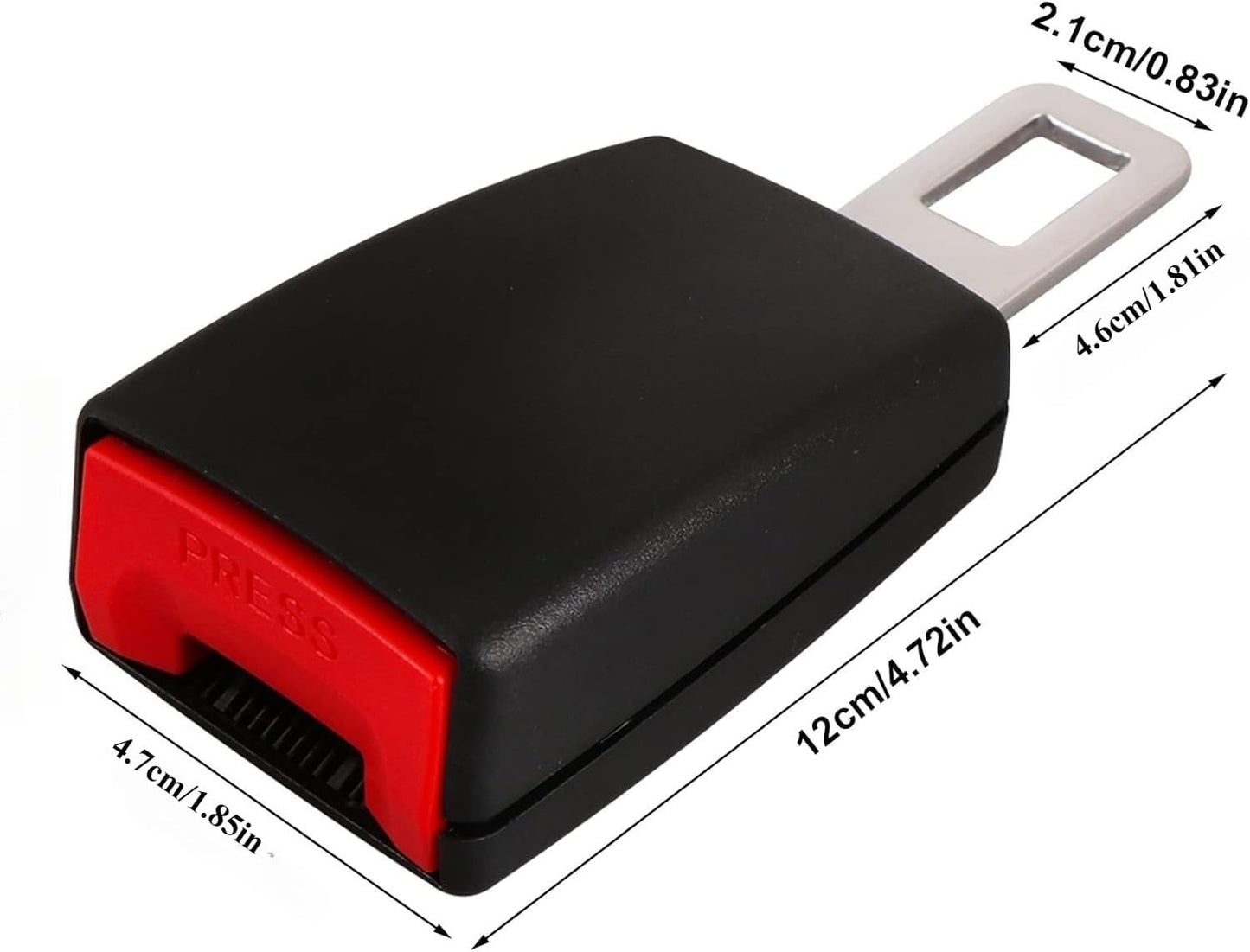 Seat Belt Extender – Secure 2.1" Buckle Extension for Added Comfort & Accessibility