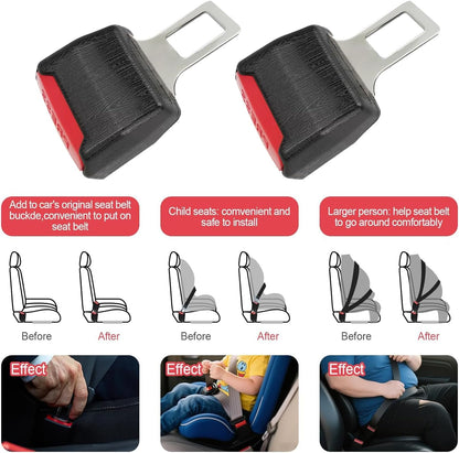 Seat Belt Extender – Secure 2.1" Buckle Extension for Added Comfort & Accessibility