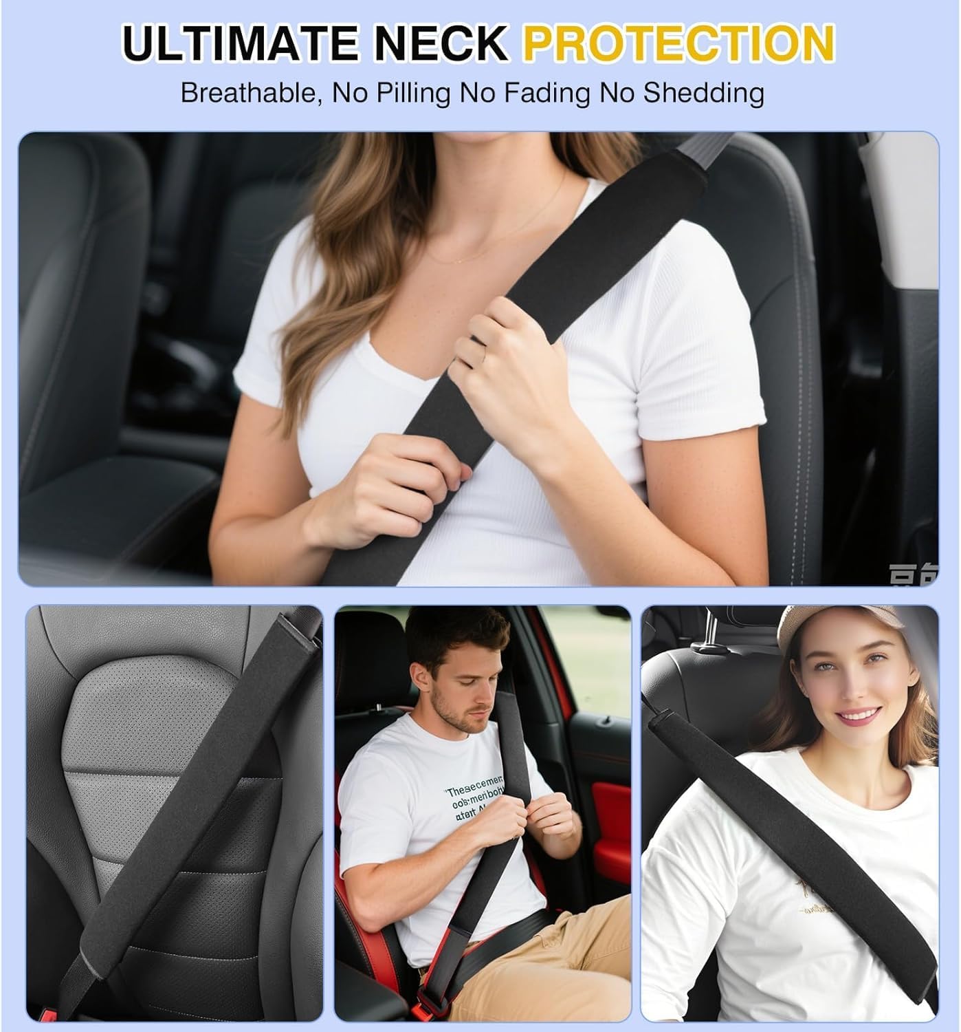 Seat Belt Extender – Secure 2.1" Buckle Extension for Added Comfort & Accessibility