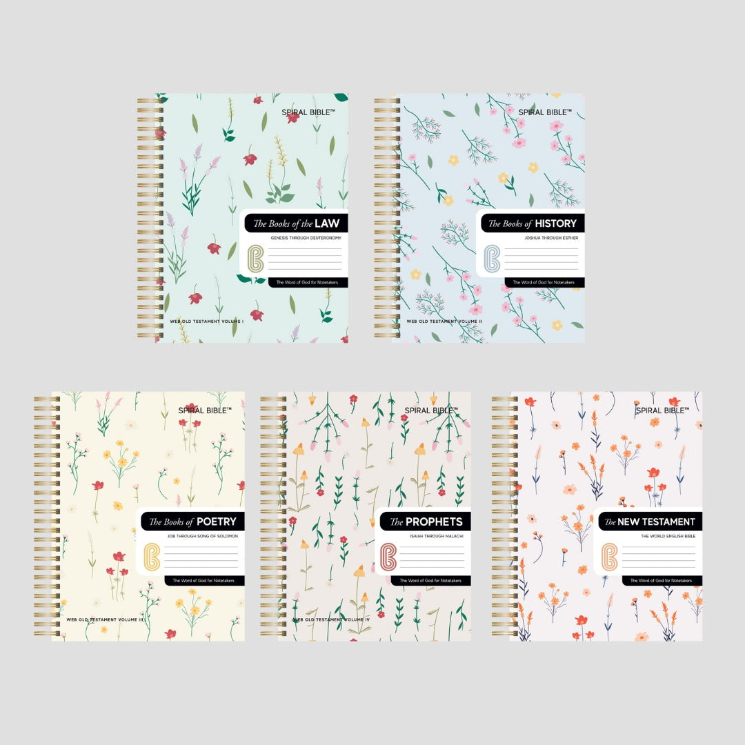 Spiral Bible™ - WEB - Complete Bible - Bundle