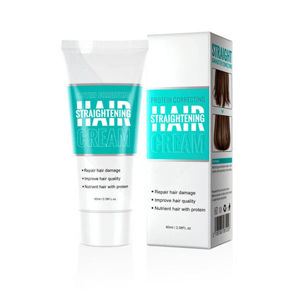 ✨ Silk & Keratin Hair Straightening Cream